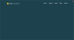Desktop Screenshot of exeleadmen.com
